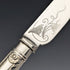 Around 1900 British antique silver plated cutlery 12 pair set in wooden box Walker & Hall